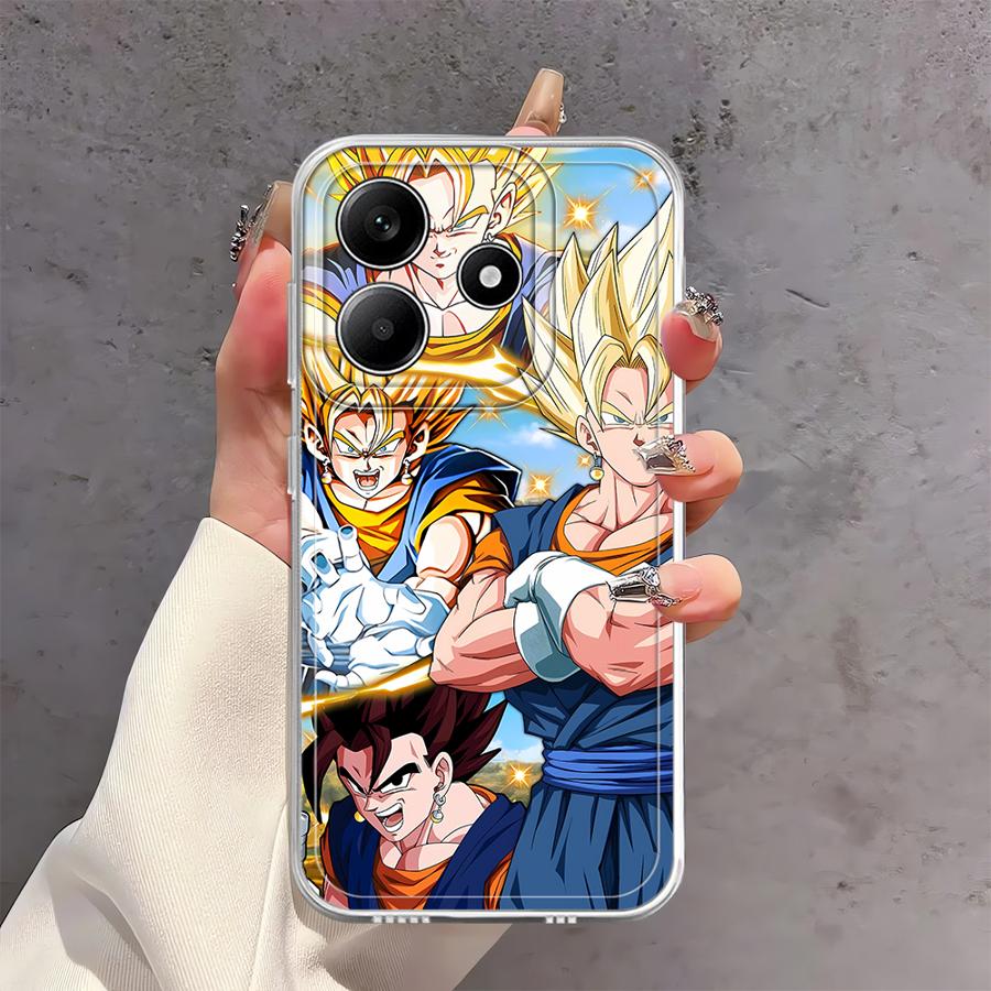

D-Dragons Ball Anime Case for Xiaomi Redmi Note 14 Pro Plus 10S 11 14C 9 10 12S A4 11S 13C Note 13 12 Soft Phone Cover Redmi 14C 4G