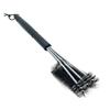 Triple-Head Stainless Steel Grill Cleaning Brush - BBQ Wire Brush Tool
