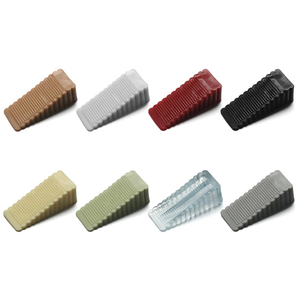 Home Self Adhesive Anti-Collision Floor Block Door Wedge Wall Protector Door Stopper