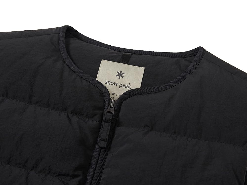 Snow Peak Land Lightweight Down Vest Black Medium Women's GS-S25WWGDV61 Women's