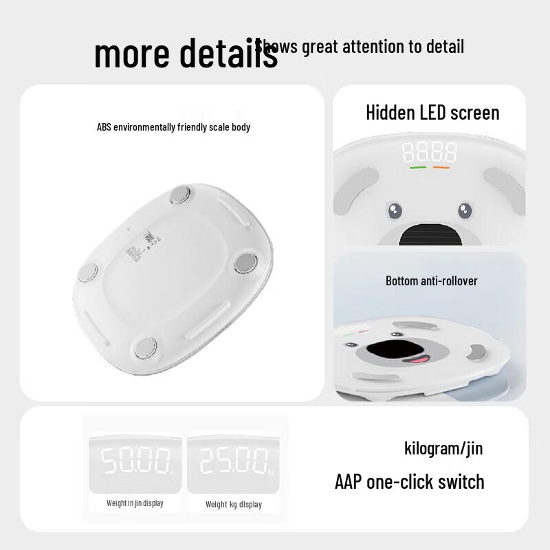 Midea Smart Body Fat Scale with Solar Charging