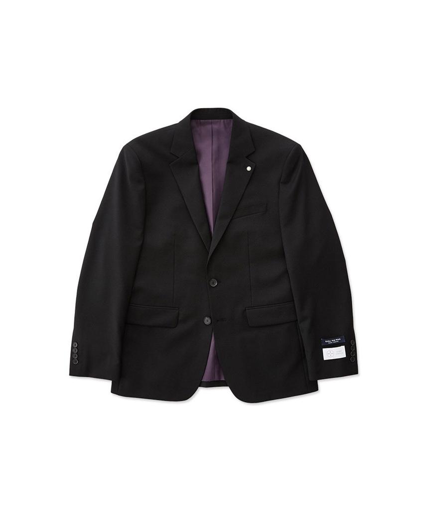 Stco Wool Four-Way Stretch Essential Formal Jacket_Black (Classic Fit)_Ssjuz61Csb