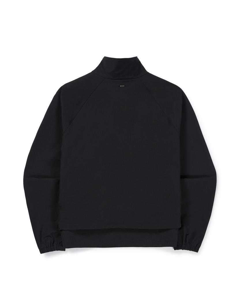 SNOWPEAK APPAREL Women'S Hybrid Half-Zip Sweatshirt (S26Fwtzt33) Black