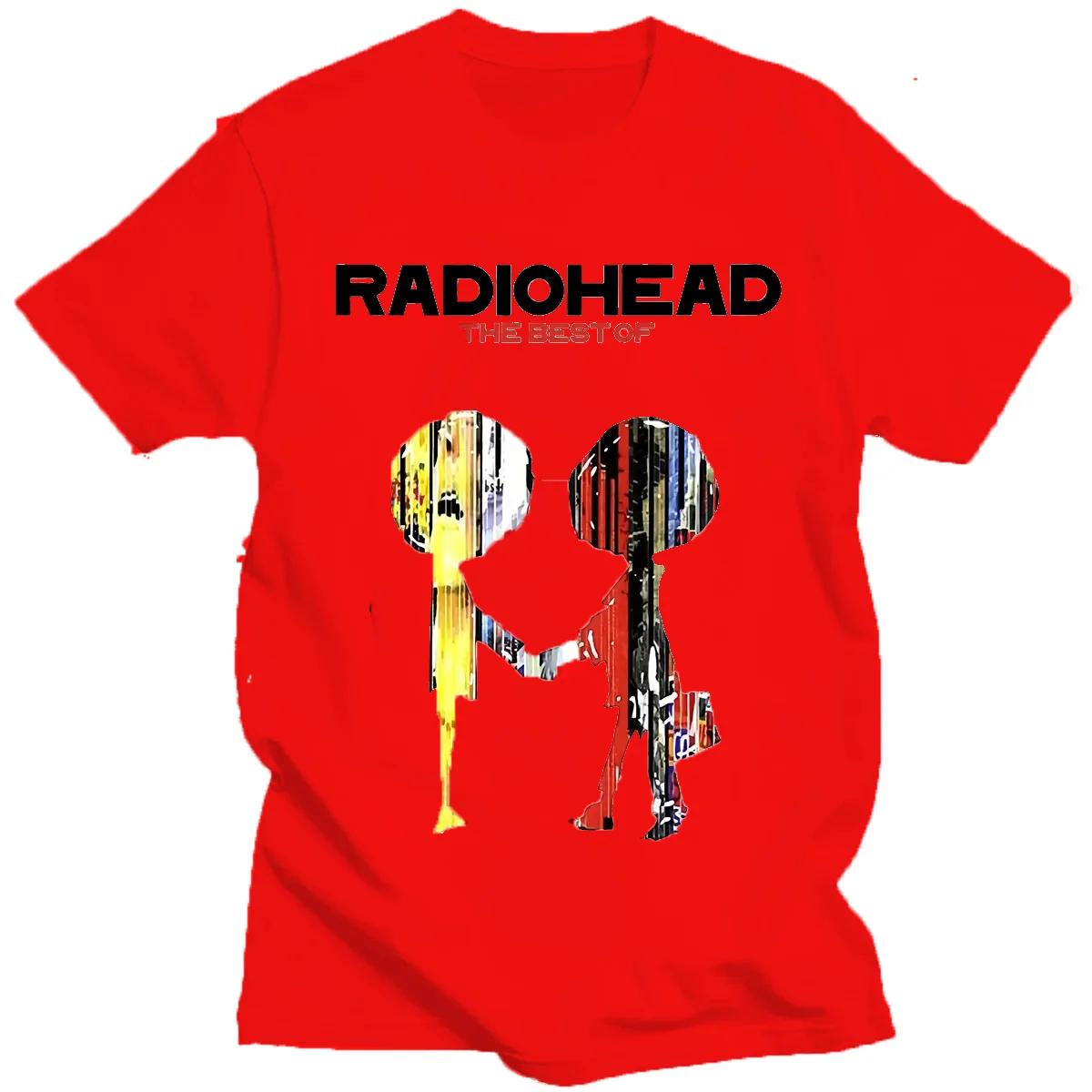 Music Album Graphic Tshirts Radiohead The Best of Vintage Rock Band Tshirt Hip Hop Unisex TShirt Fashion Vintage Streetwear Tee 4XL