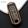 New Tpu Car Remote Key Case Cover Shell For Mazda 2 3 6 Atenza Axela Demio Cx-5 Cx5 Cx-3 Cx7 Cx-9 2 3 4 Buttons Protected Fob