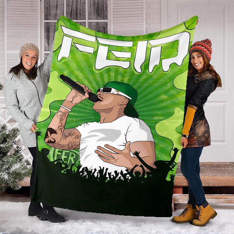 Feid6 printed throw blanket—lightweight,soft,warm;versatile blanket for all seasons—perfect as &air-conditioning throw,nap blanket