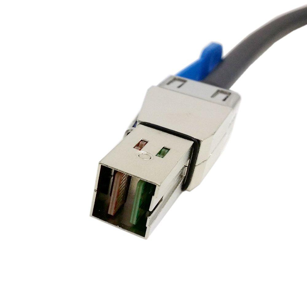CHENYANG External Mini SAS 4 X To Mini SAS High Density HD Data Server Raid Cable 50cm SFF-8088 SFF-8644