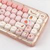 Autumn Puppy Cartoon Keycaps - High-Quality, Cute, Compatible for Girls' Cross Switch DIY Computer Accessories
