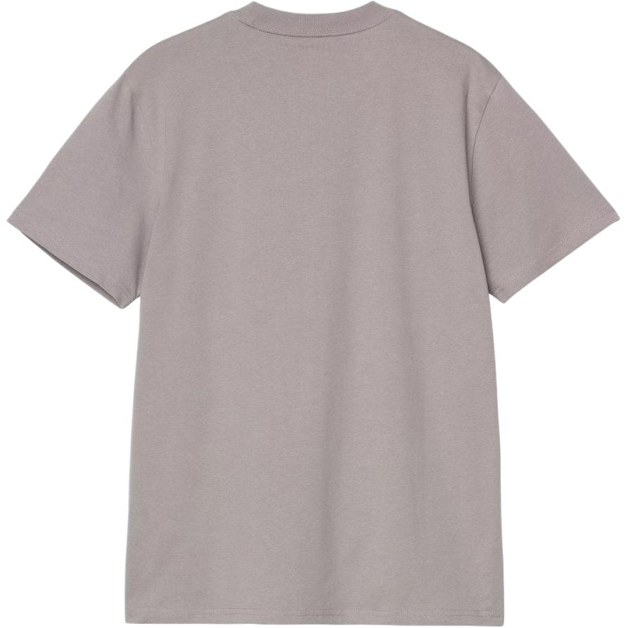 Carhartt WIP Lettered Crew Neck Short Sleeve T-Shirt Men Tops Gray I031047-2VB-XX