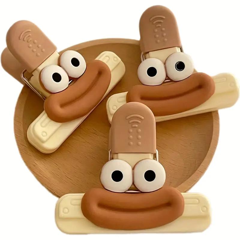 Household Creative Snack Sealing Clip Food Preservation And Moisture-Proof Sealing Clip Multifunctional Office Long Tail Clip