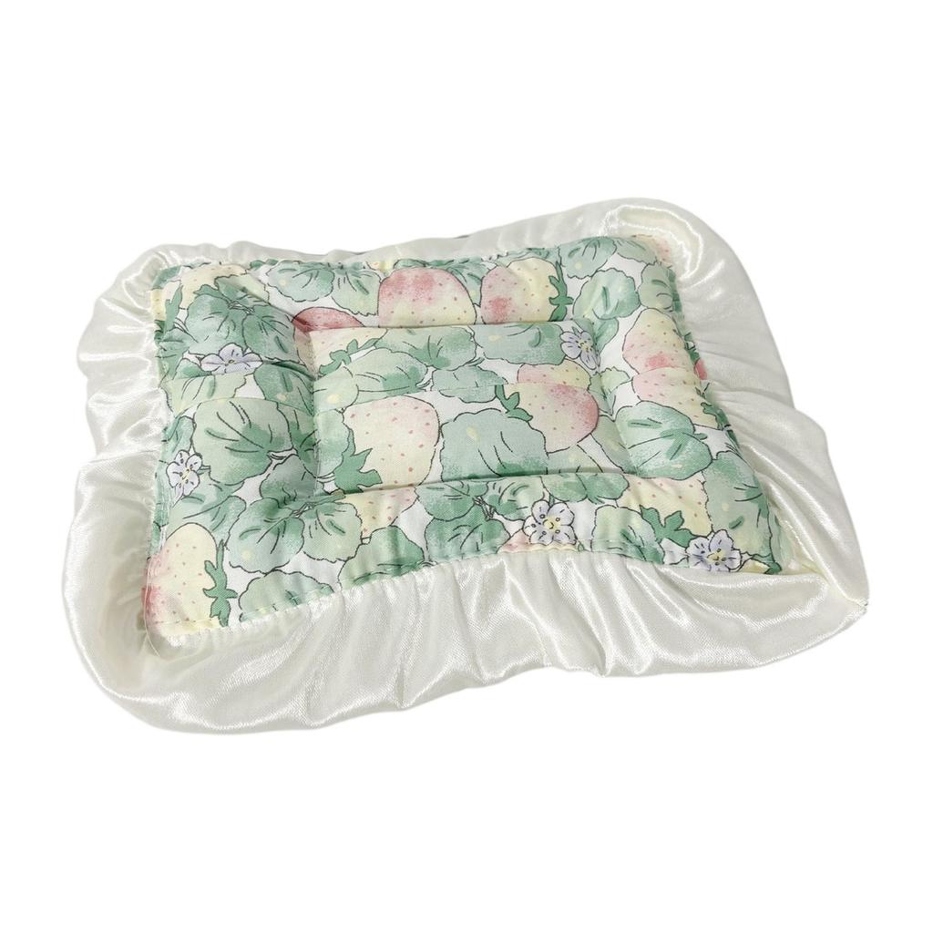 Cotton Doll Storage Box For Doll Mattress Bedding Doll Basket Cradle Stroller Lace Mat