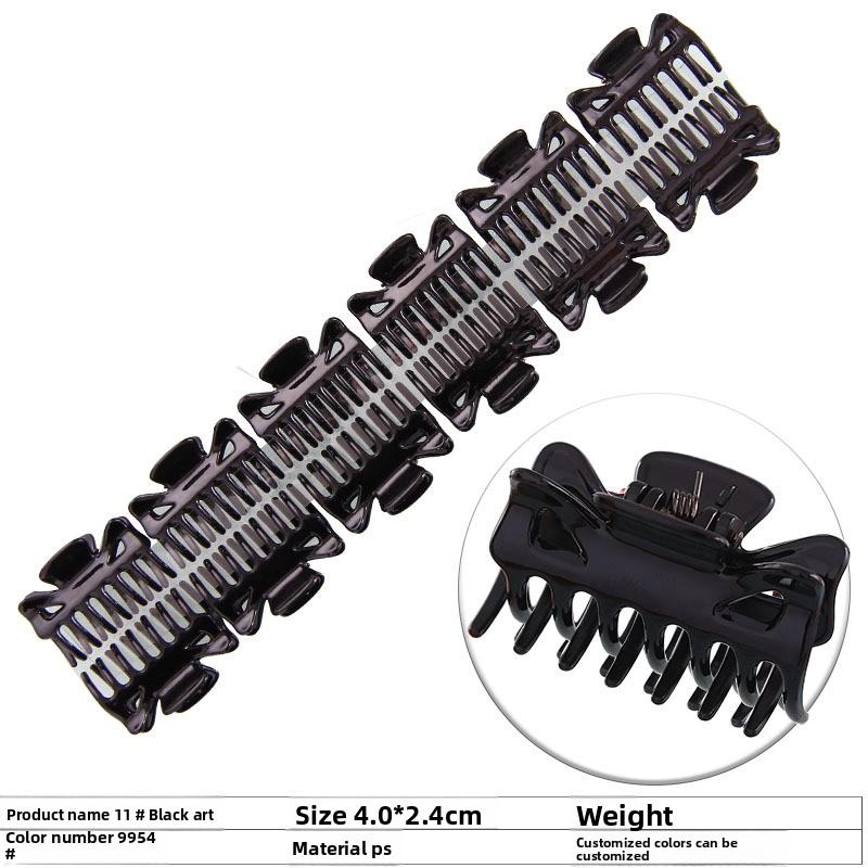 Medium-sized Small Gripper 7-tooth Hair Clip Ladies' Top Clip Wig Claw Clip
