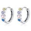 Bobisty Hypoallergenic Surgical Stainless Steel Earrings for Women Screw Back Earrings  Cute Flower Butterfly Stud Hoop Earrings