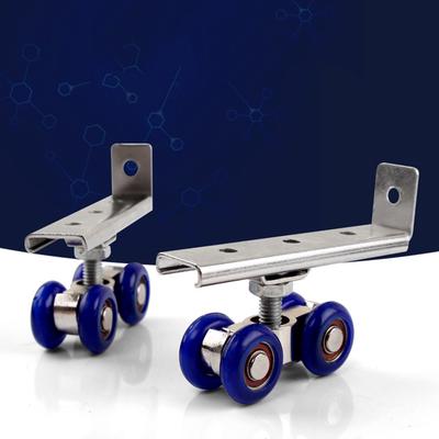 2 ks/sada posuvných dveří, válečkové hardware, kladka pro posuvné dveře, 4/8 kolečka, domácí pokoj, dřevěné dveře, závěsná kolečka, kolejnice, kladka