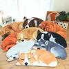 Floor Mats, Non-slip Mats, Entrance Door Bathroom Absorbent Toilet 3D Puppy Animal Bedroom Bedside Blanket Living Room