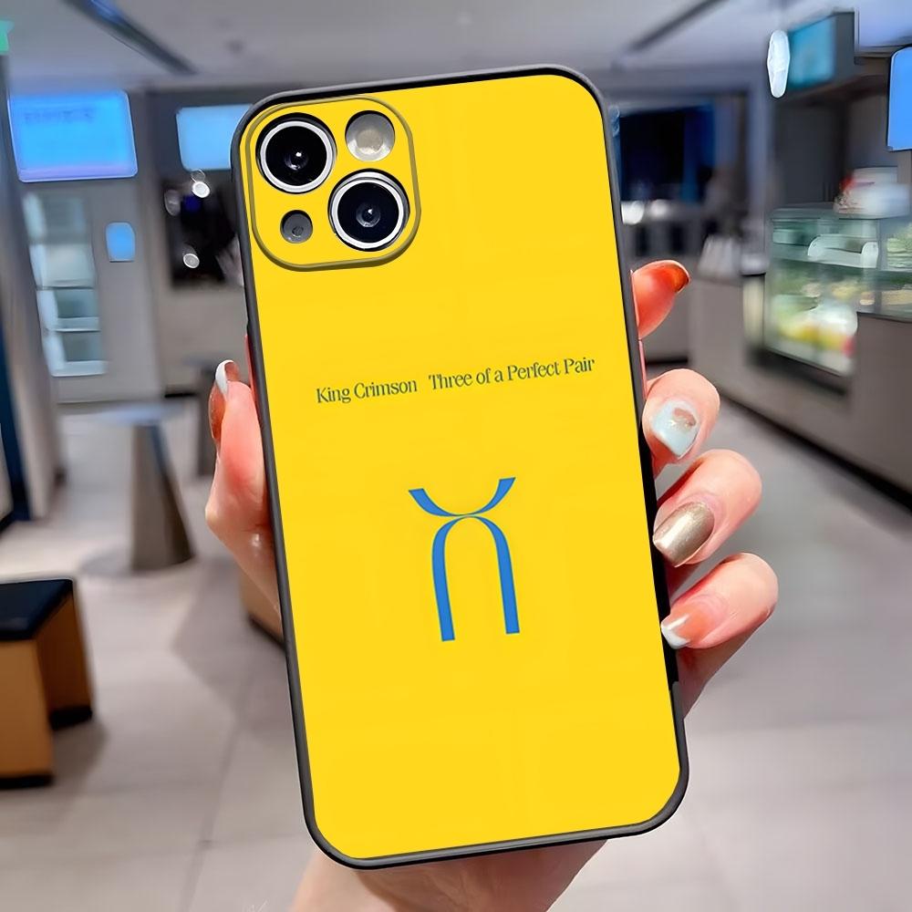 

Band K-King Crimson Phone Case Matte Translucent For IPhone 15 Pro 16 Pro Max 13 11 12 14 Xs X Xr 7 8 Plus Se Back Cover iPhoneXS Max