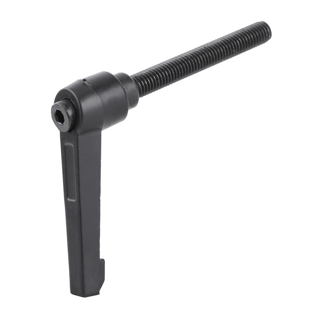 Black Locking Clamping Lever Adjustable Handle External Male Thread (M8*30)
