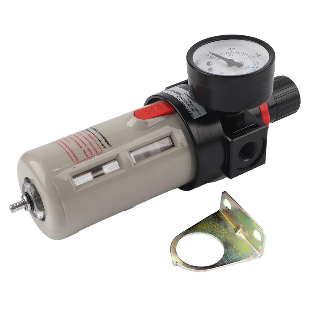 1 4   BFr  2000 Air Source Gas Treatment Unit Filter Pressure Regulator With Gauge