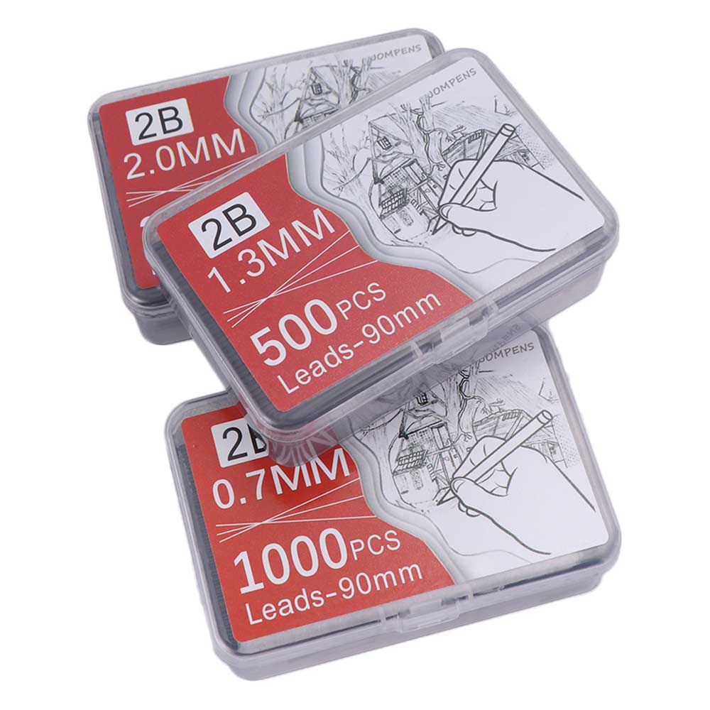 Replaceable Mechanical Pencil Lead 0.5 0.7 0.9 1.3 2.0mm Pencil Core Pencil Refills Art Painting