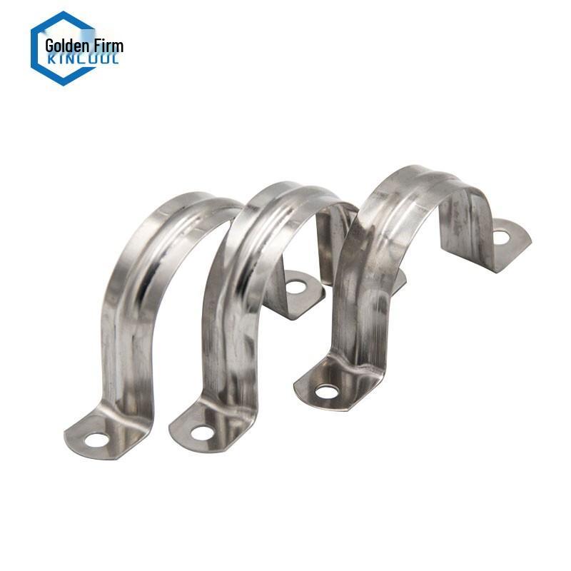 Jingu Lao KC-38 304 Stainless Steel U-Type Pipe Clamp *50 (20 pieces)