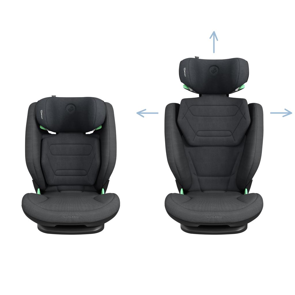 Compatible with Both ISOFIX and Seat Belt Fixation RODIFIXPRO2 AUTHENTICGRAPHITE Rodifix Pro 2 Authentic Graphite 3 and a Half Years Old and Up