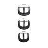 16mm 18mm 20mm Pin Buckle Metal Watchband Buckle Men Women Watchband Strap Black Stainless Steel Clasp Watch Buckle Accessory