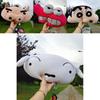 Crayon Shinchan Plush Car Headrest Pillow With Pp Cotton For Vehicle Seat Decor Special Characters Included