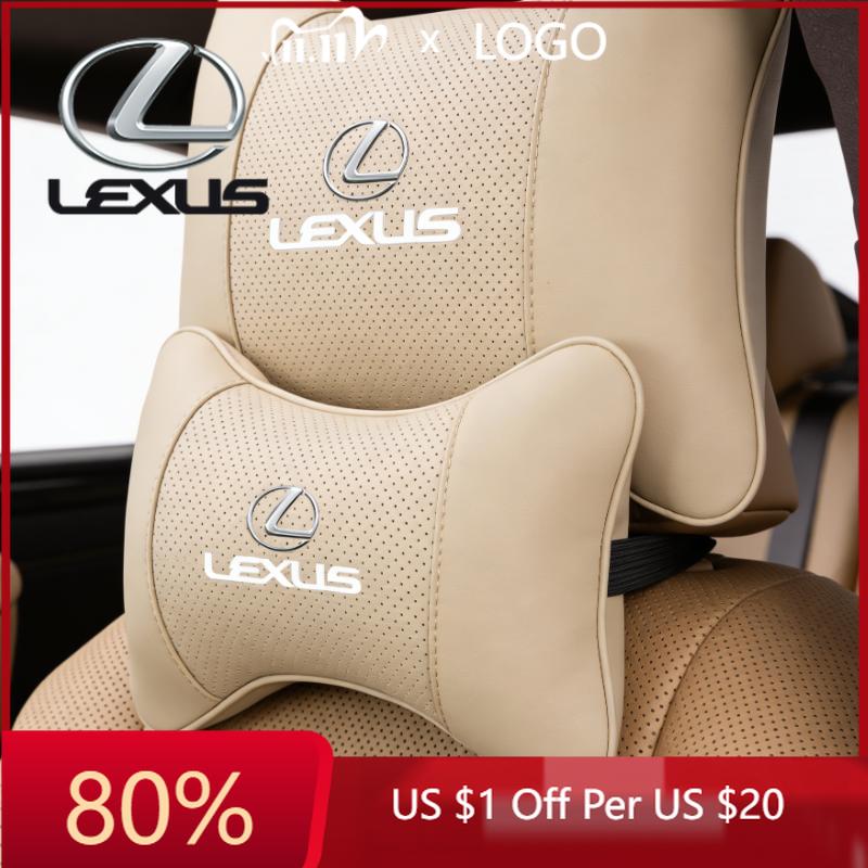 EAV3 2026 Hot Interior Stickers Car Seat Headrest Neck Pillow Auto Interior Accessories For Lexus RX330 Fsport IS200 IS250 RX350 GX N