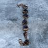 Amethyst Gemstone Copper Hook Electroformed Friendship Daughter Gift Bracelet VP-121