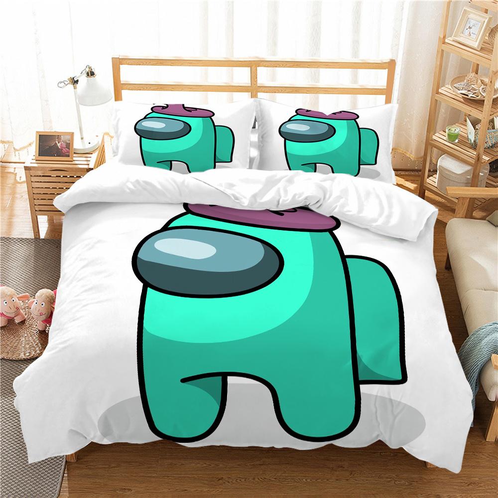 Kaufe Bedding Set Cover 3D Cute Among Us Gam Printing Single Size