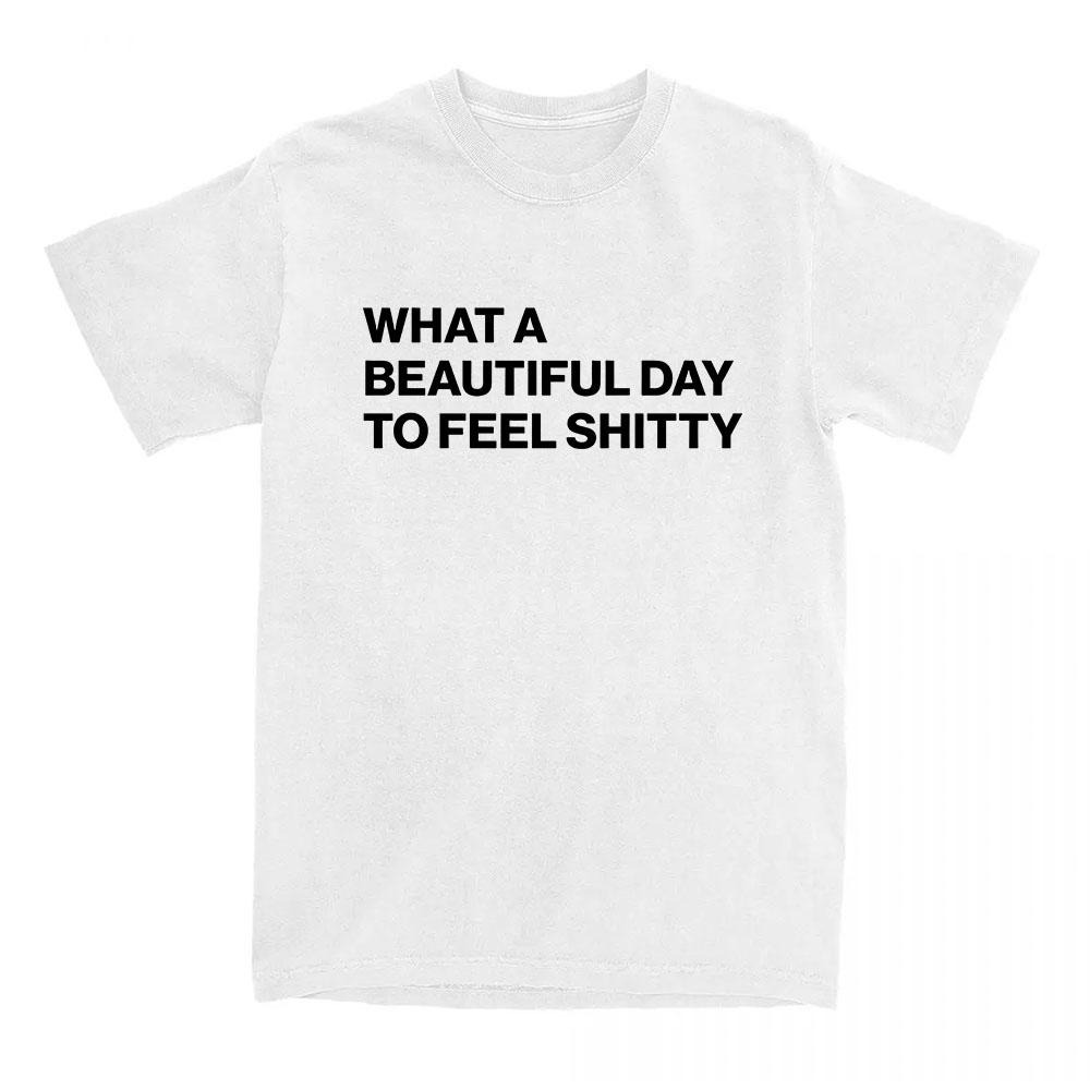 

What A Beautiful Day T-Shirt LAUREN SPENCER SMITH Singer Tshirts Cotton Short Sleeve Loose T Shirt Summer Women Men Clothes XXL