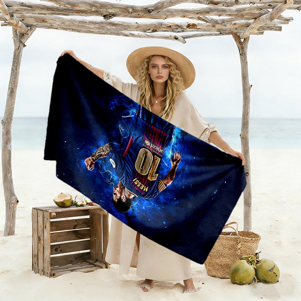 Strength Unity Beach Towel High Absorbency & Quick-Dry Comfortable Lightweight Suitable for Swimming, Gym, Camping, Yoga Vacation