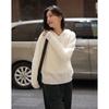 Demana Women's Hooded Knit Pullover Sweater