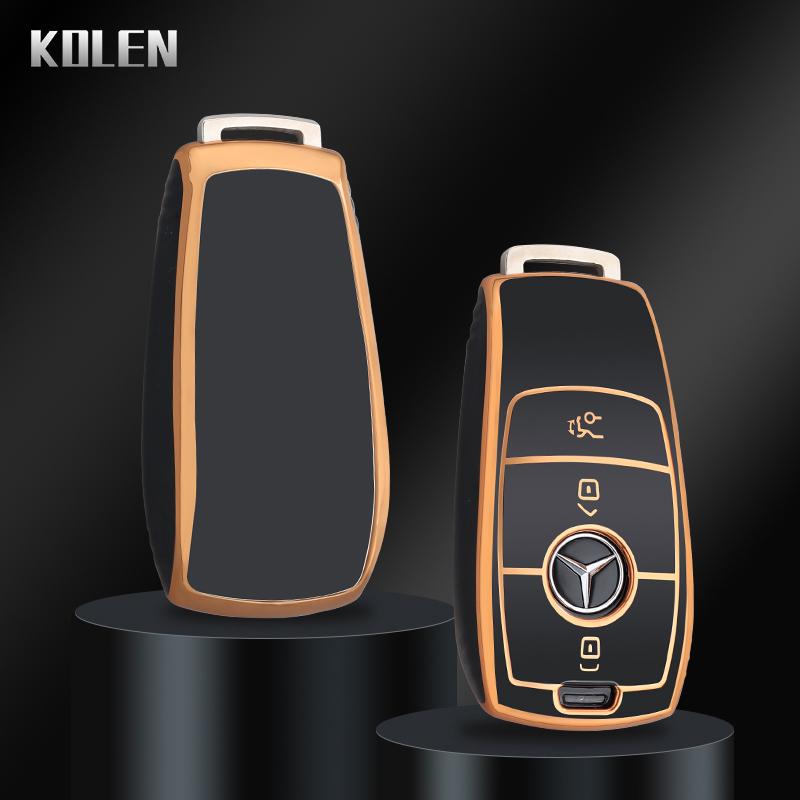 TPU Car Key Case Cover Shell for Mercedes Benz W204 W205 W206 W212 W213 W221 W222 W223 W463 A C E S Class GLA GLE GLC GLK GLS