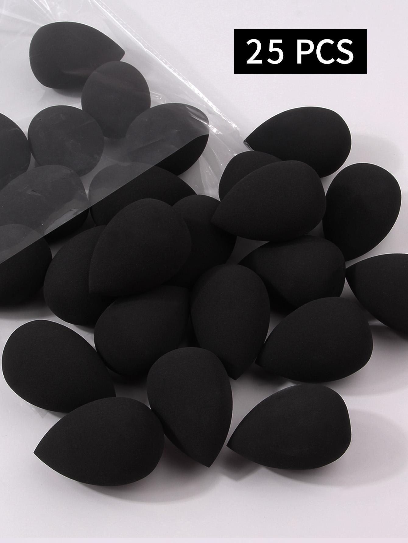 

Набор бьюти-блендеров из 25 предметов, спонж для растушевки пудры, для жидких кремов и пудры, многоцветный без латекса, подходит для всех жёлтый