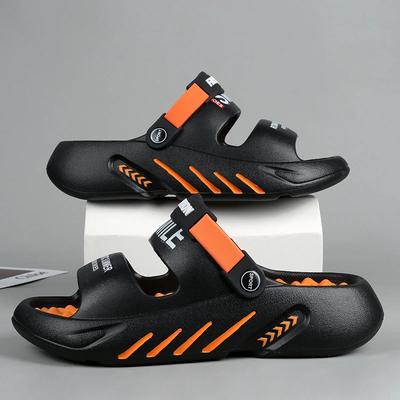 Fashion 2024 Summer Men's Massage Slippers Outdoor Sandals Beach Comfortable Soft Slides Indoor Casual Shoes Men Sandals Big Size 47 48