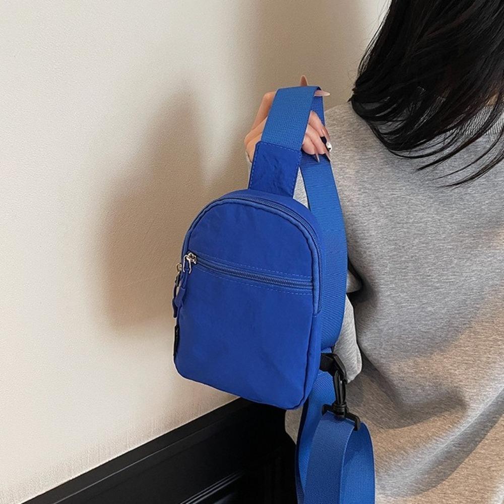 Multifunctional Crossbody Phone Pouch Nylon Sports Fanny Pack Lightweight Waist Bag  Outdoor