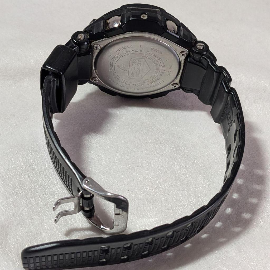 [USED] G-SHOCK GW-3000B Radio Solar Black Orange Working