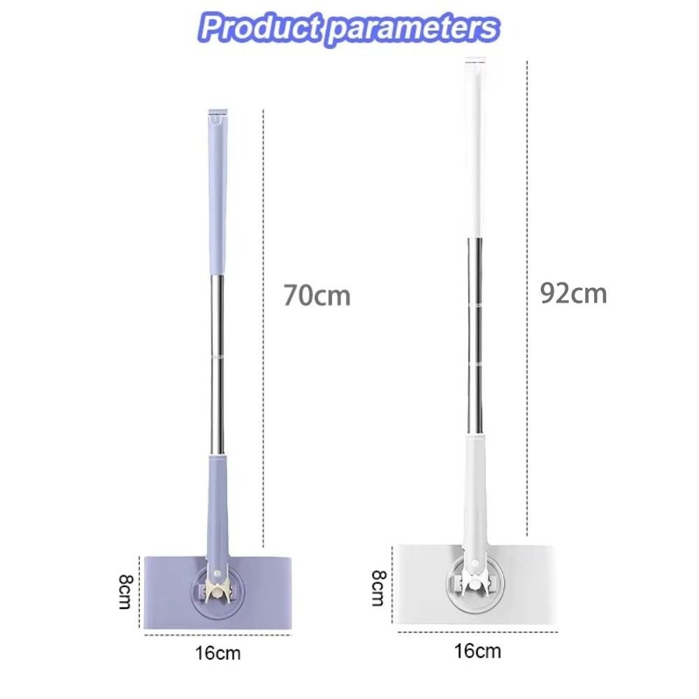 Snap-Grip No Wash Lazy Mops Convenient Automatic Cloth Changing Disposable Dust Mop