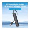 Hub USB 3.2 - VENTION - CHSBB - 4 Ports - 10 Gbps - Design Compact Et Portable