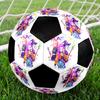 KPop Demon Hunters Tema Storlek 5 Fotboll, Lämplig för Både Inomhus- och Utomhusmatcher, en Gåva Lämplig för Alla.