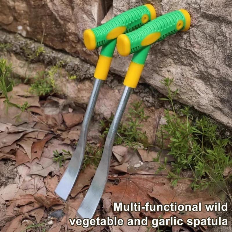 Garten Kleine Handschaufel mit Rutschfestem Ergonomischem Griff T-Förmiges Design Gartenkelle Unkrautentferner Werkzeug