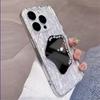 Luxusní pouzdro Bling Mirror Tin Paper Case pro iPhone 12 13 14 Pro Max iPhone 11 Měkké silikonové nárazuvzdorné kryty pro iPhone 14Pro