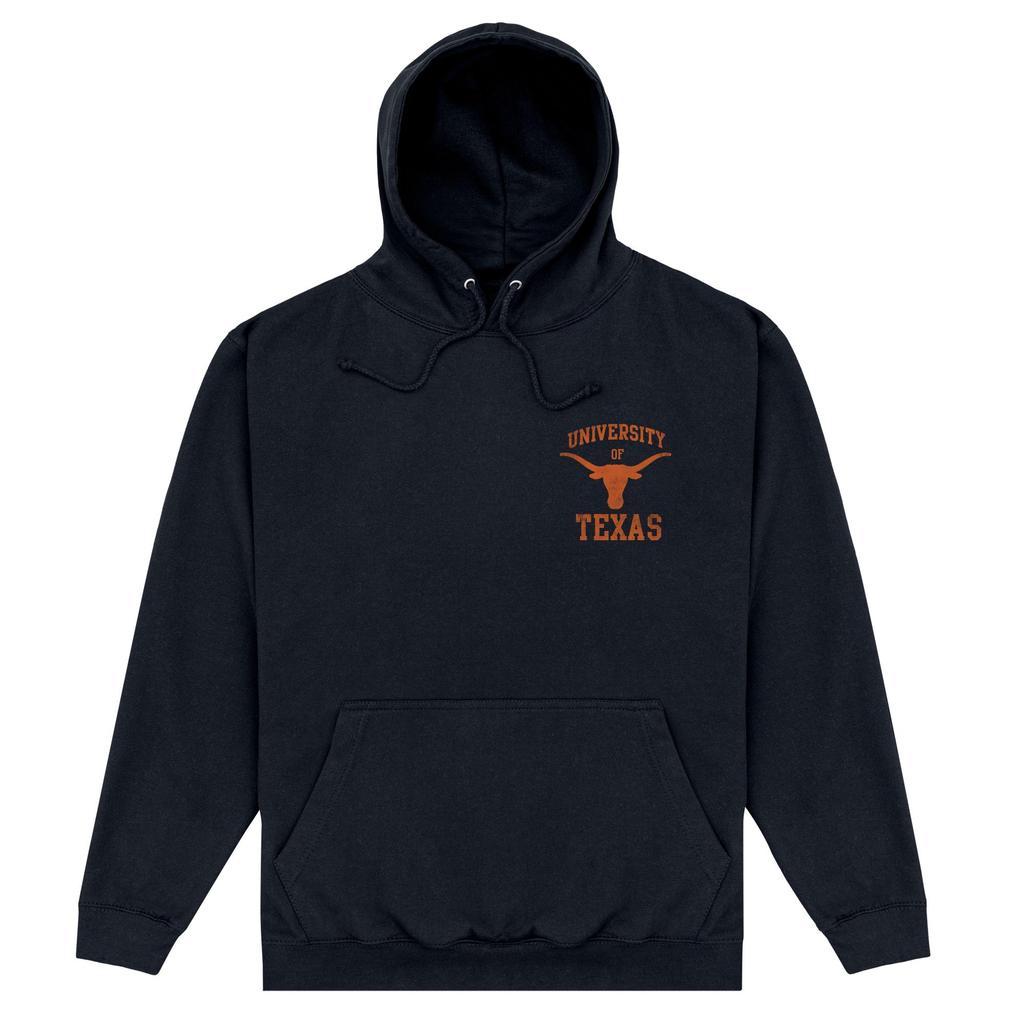 Texas University Unisex Adult Logo Hoodie