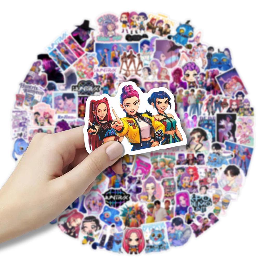Witch Hunter Group Stickers - 90 Cute Cartoon PVC Stickers for Journal & Notebook Decoration