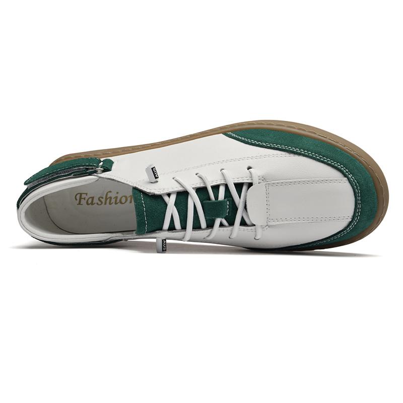 Pánská obuv z pravé kůže v britském stylu Trend Pohodlná obuv pro volný čas Mokasíny Pánské ploché boty