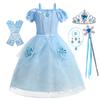 Vestito per Bambina Floreale Festa per Bambini Costume da Principessa Bambini Halloween Carnevale Vestito Vestiti per Bambini