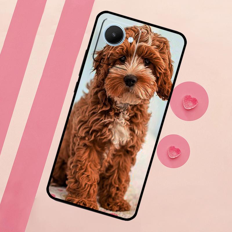 Cute Cockapoo Dog For Realme 15 10 11 12 13 14 Pro Plus C65 C67 C75 C63 C61 C55 C51 C53 C35 GT6 GT7 Pro Case