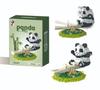 LEGO-Compatible National Treasure Giant Panda Huahua Meng Lan Swing Building Blocks