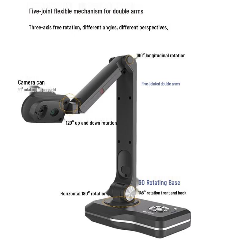 

Zhihuixing Jieyu A3 Visualizer & Document Camera CN plug (adapter included)